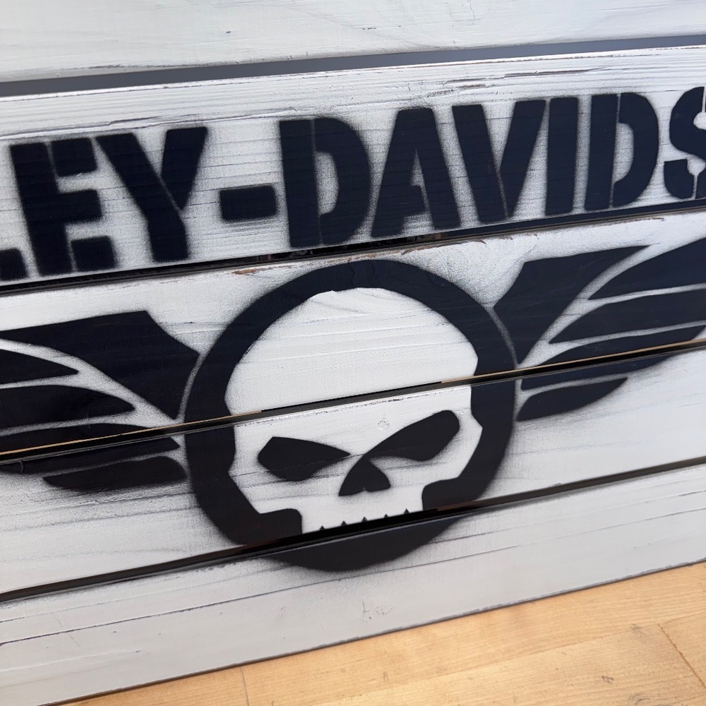 Motorcycle Wall Sign - Picture 2 of 8